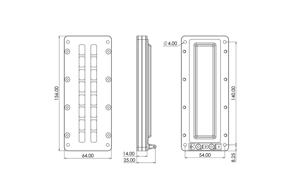 LT6 Planar Ribbon Tweeter