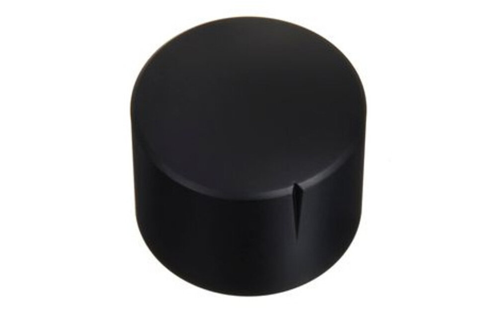 MWK-03-9005 30 mm Brass Knob Matt Black NA 6 mm Shaft