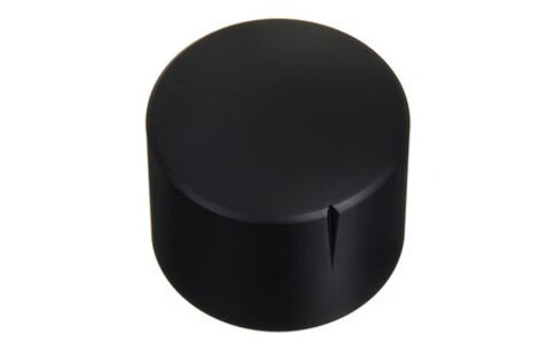 MWK-03-9005 30 mm Brass Knob Matt Black NA 6 mm Shaft