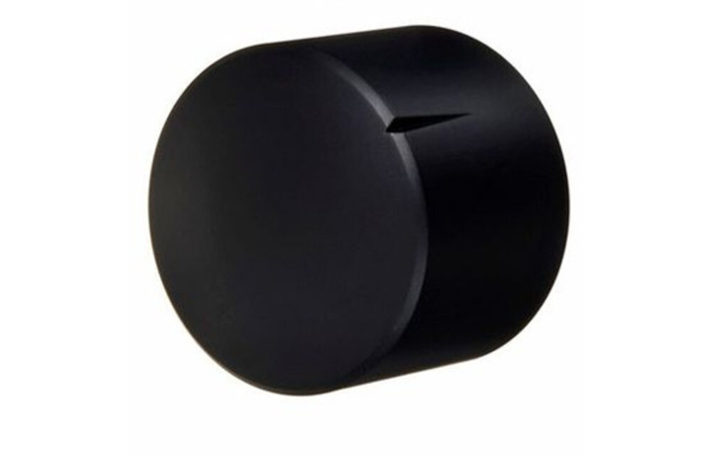 MWK-03-9005 30 mm Brass Knob Matt Black NA 6 mm Shaft