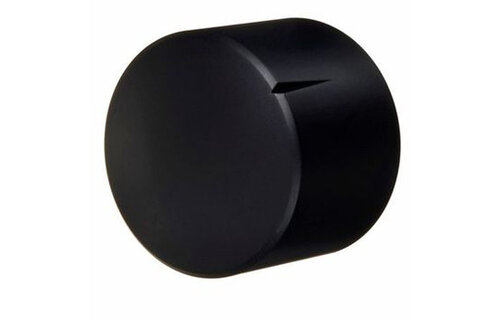 MWK-03-9005 30 mm Brass Knob Matt Black NA 6 mm Shaft