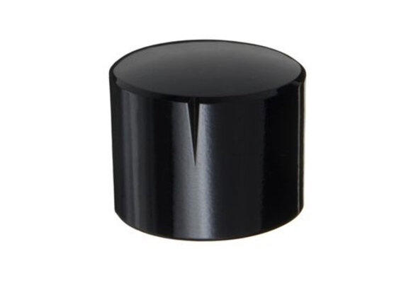 MWK-03-9004 30 mm Brass Knob Shiny Black NA