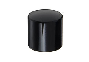 MWK-01-9004 25 mm Brass Knob Shiny Black NA