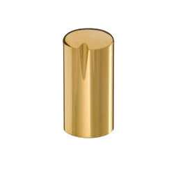 MWK-45-9000 12 mm Brass Knob Shiny Gold 12 mm Shaft 6 mm Shaft