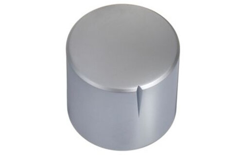 MWK-03-9002-B 30 mm Brass Knob Matt Chrome Not Alligned 6 mm Shaft