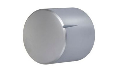 MWK-01-9002-B 25 mm Brass Knob Matt Chrome Not Alligned 6 mm Shaft