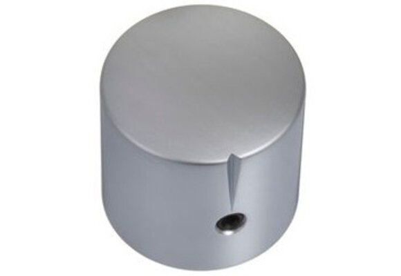 MWK-01-9002-A 25 mm Brass Knob Matt Chrome Alligned