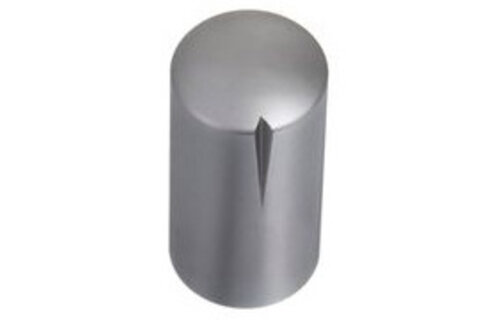 MWK-45-9003 12 mm Brass Knob Matt Chrome 6 mm Shaft