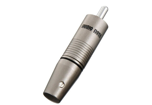 CON-311AG-7 Silver Plated RCA Plug Black