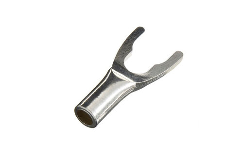 CON-065B AN-SS Silver Plated Y Shape Spade