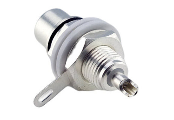 CON-036B AN-CS Silver Plated RCA Chassis Mount