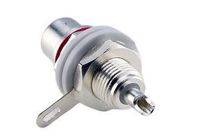 CON-034B AN-CS Silver Plated RCA Chassis Mount
