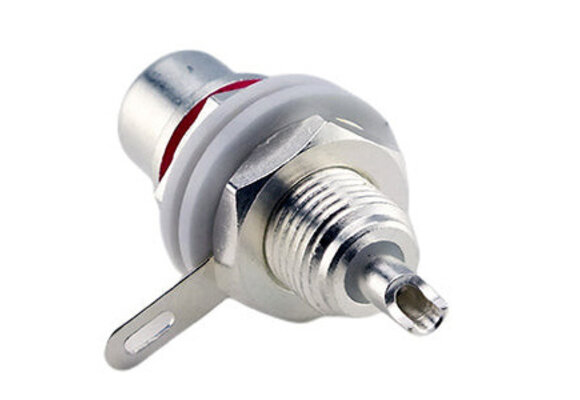 CON-034B AN-CS Silver Plated RCA Chassis Mount