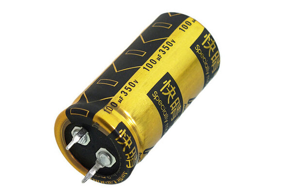 CAP-100-R-100U-350V | 100 ÂµF | 20% | 350 V