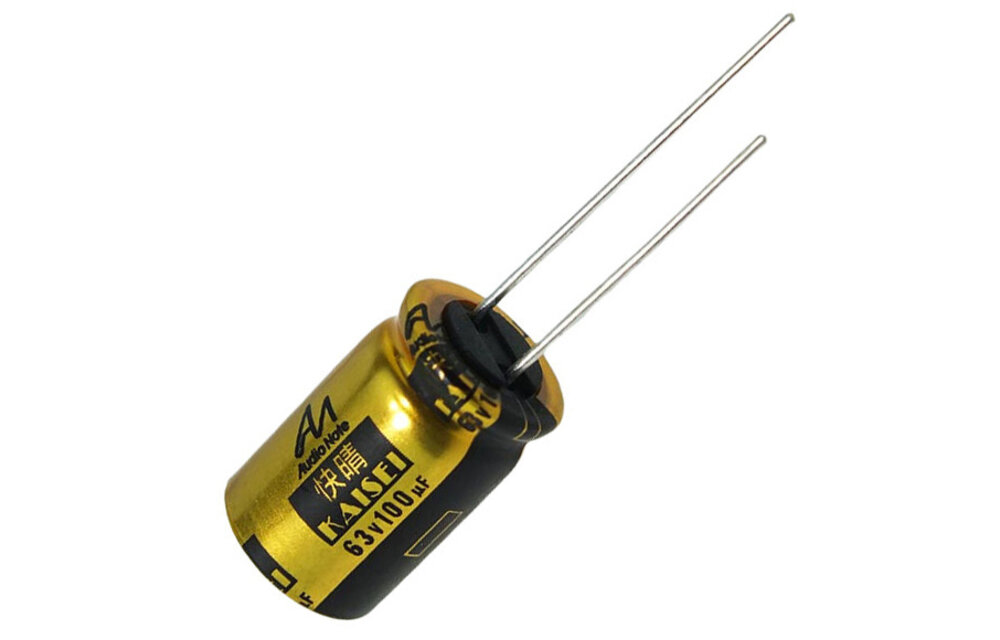 CAP-100-R-100U-63V | 100 µF | 20% | 63 V | Kaisei Electrolytic Capacitor