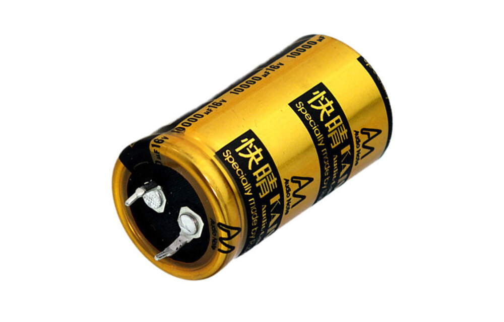 CAP-100-R-10000U-16V | 10000 µF | 20% | 16 V | Kaisei Electrolytic Capacitor