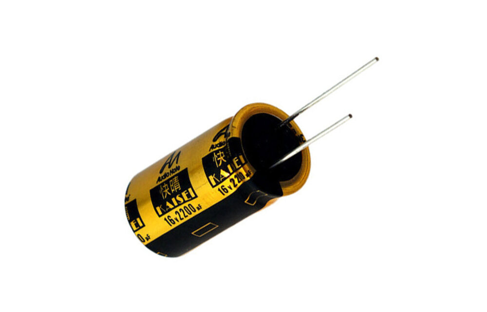 CAP-100-R-2200U-16V | 2200 µF | 20% | 16 V | Kaisei Electrolytic Capacitor