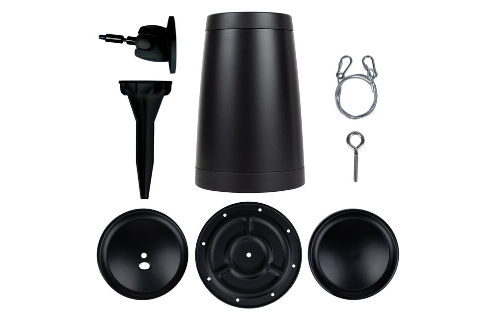 WP40XTB 4" Compact Pendant Speaker 8 ohm Black