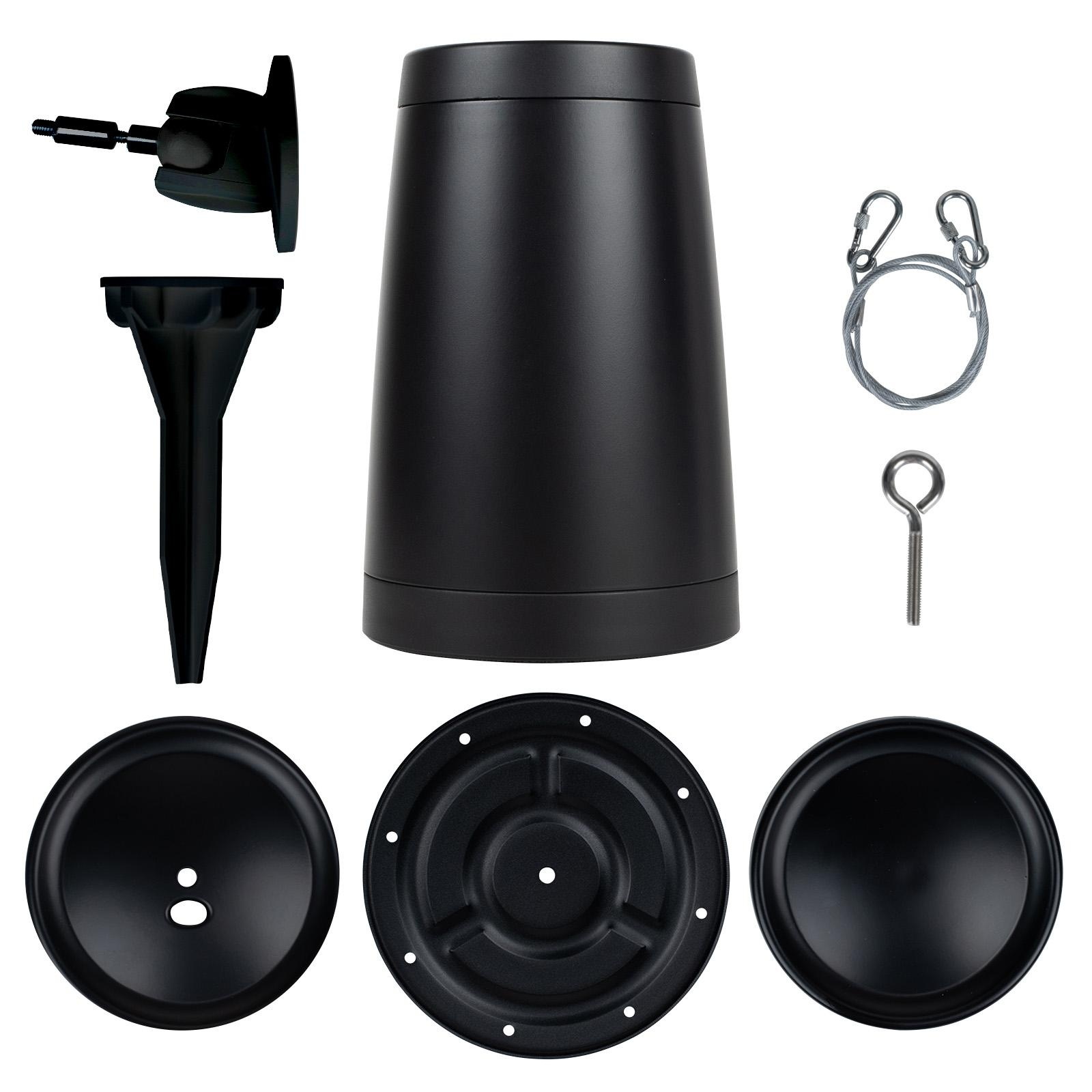 WP40XTB 4" Compact Pendant Speaker 8 ohm Black