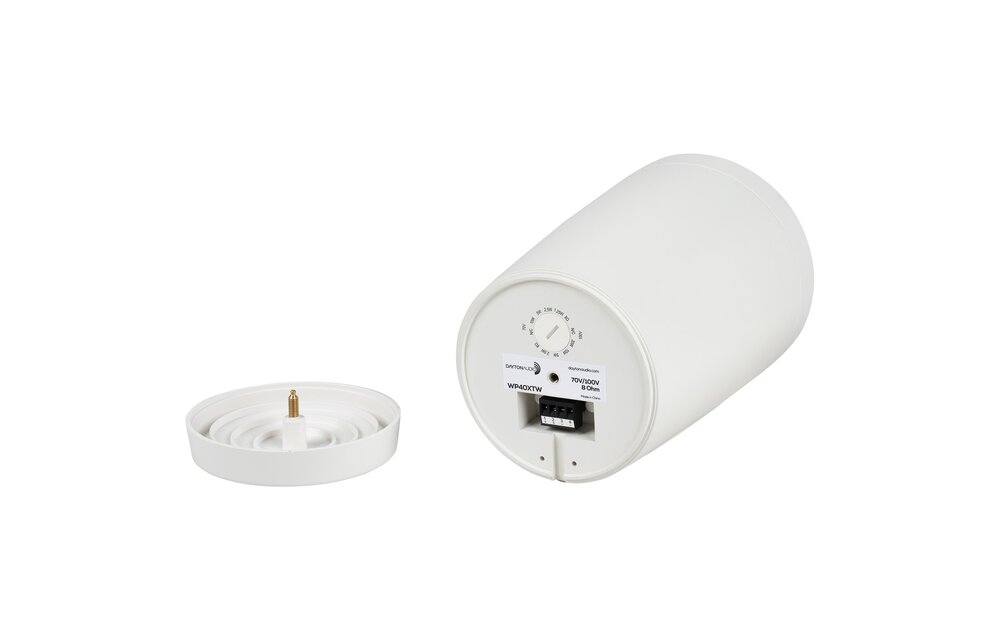 WP40XTW 4" Compact Pendant Speaker 8 ohm White