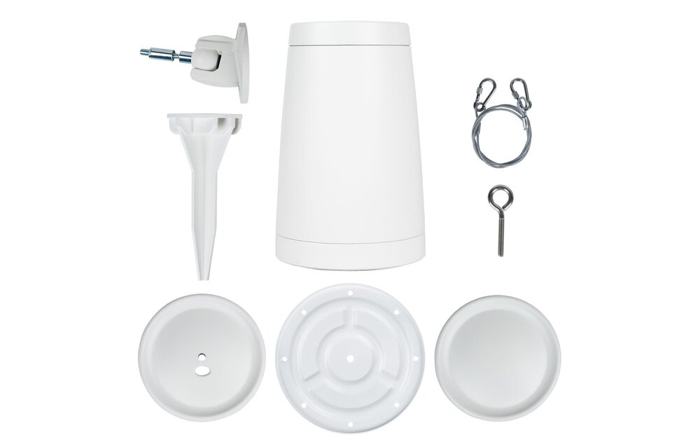 WP40XTW 4" Compact Pendant Speaker 8 ohm White