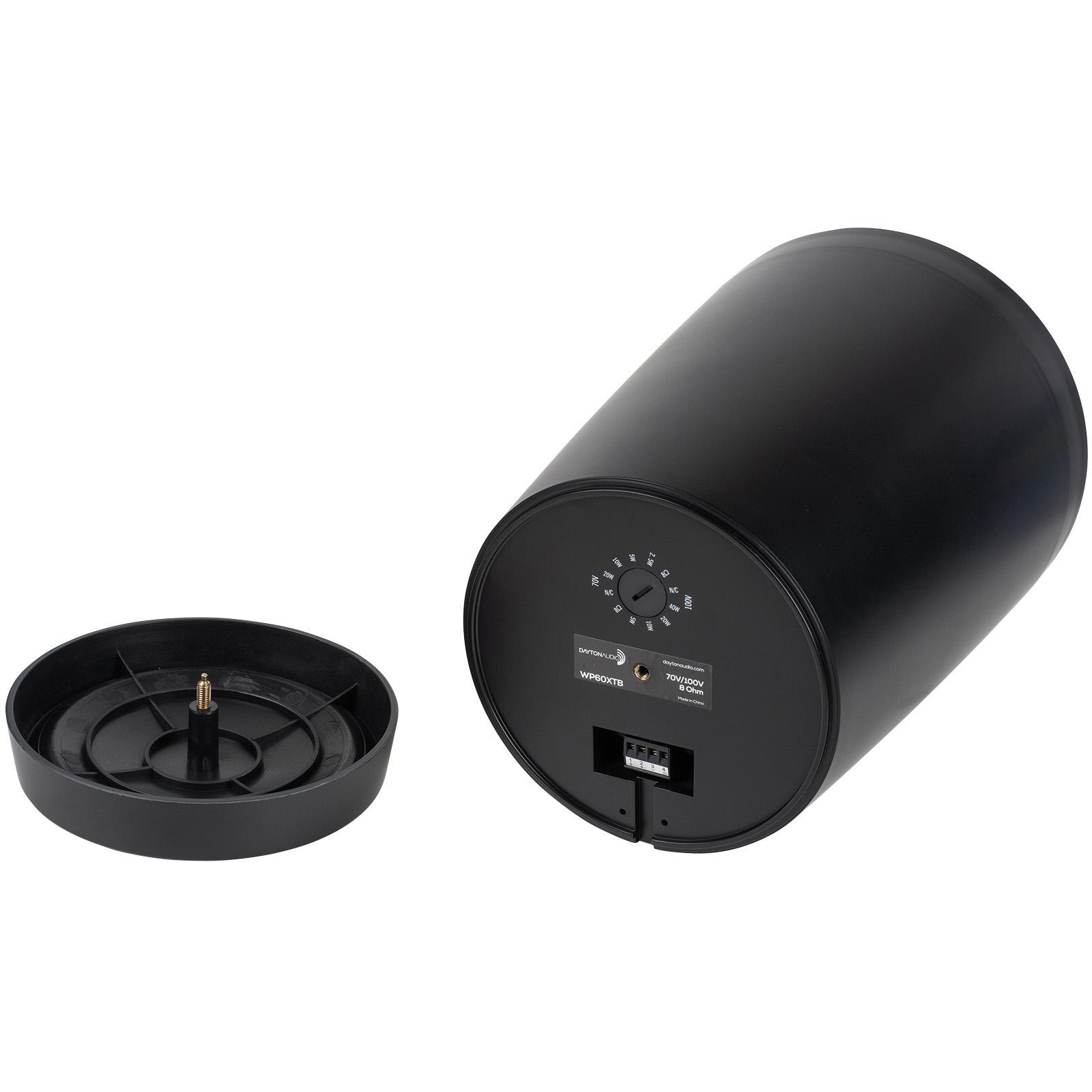 WP60XTB 6-1/2" Pendant Speaker 8 ohm Black