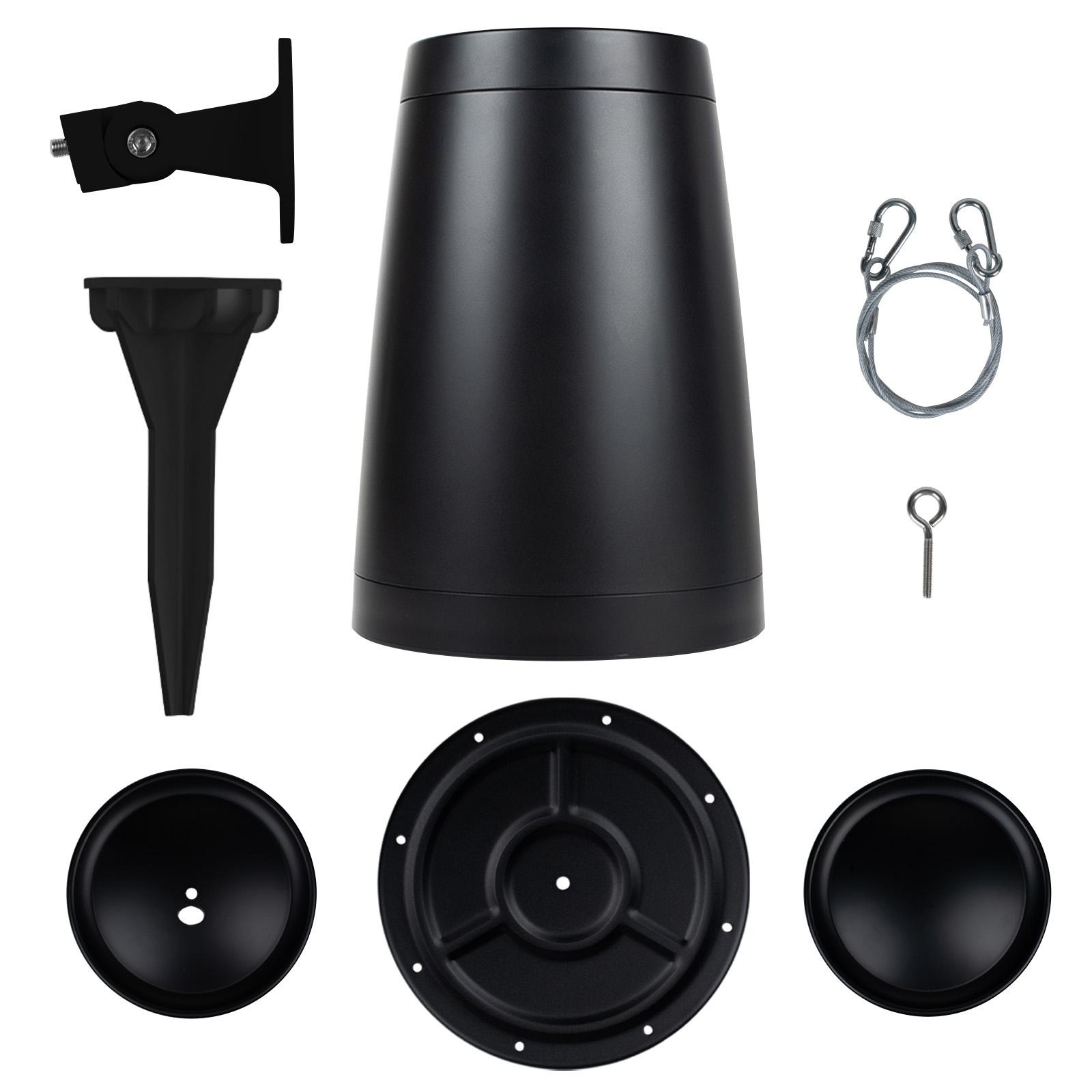 WP60XTB 6-1/2" Pendant Speaker 8 ohm Black