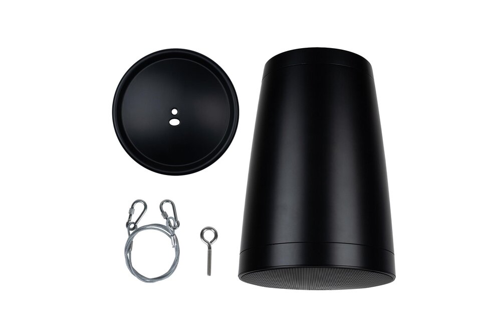 WP80XTB 8" Pendant Speaker 8 ohm Black