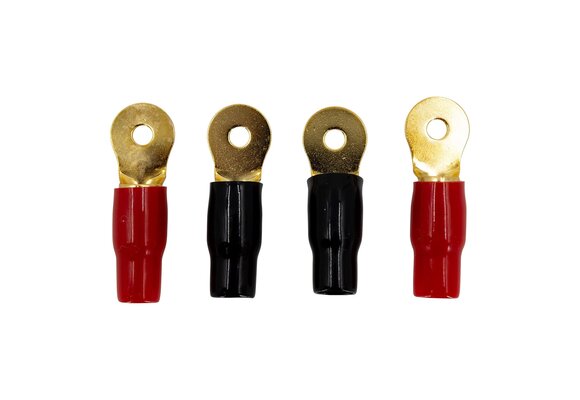 Gold Ring Crimp Terminal 4 AWG