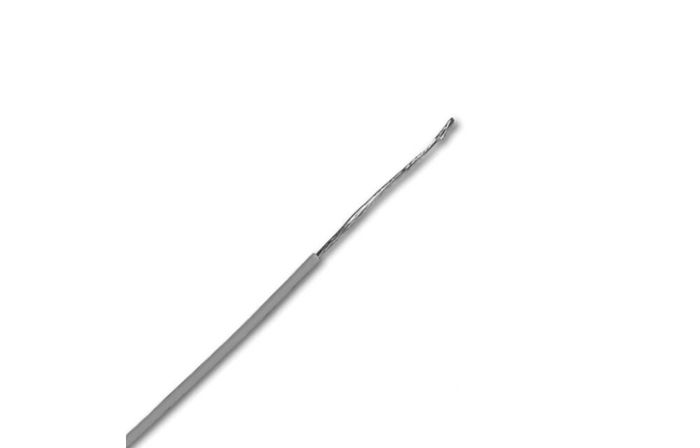 MOWMG Full Core Hook-up Wire Grey per meter