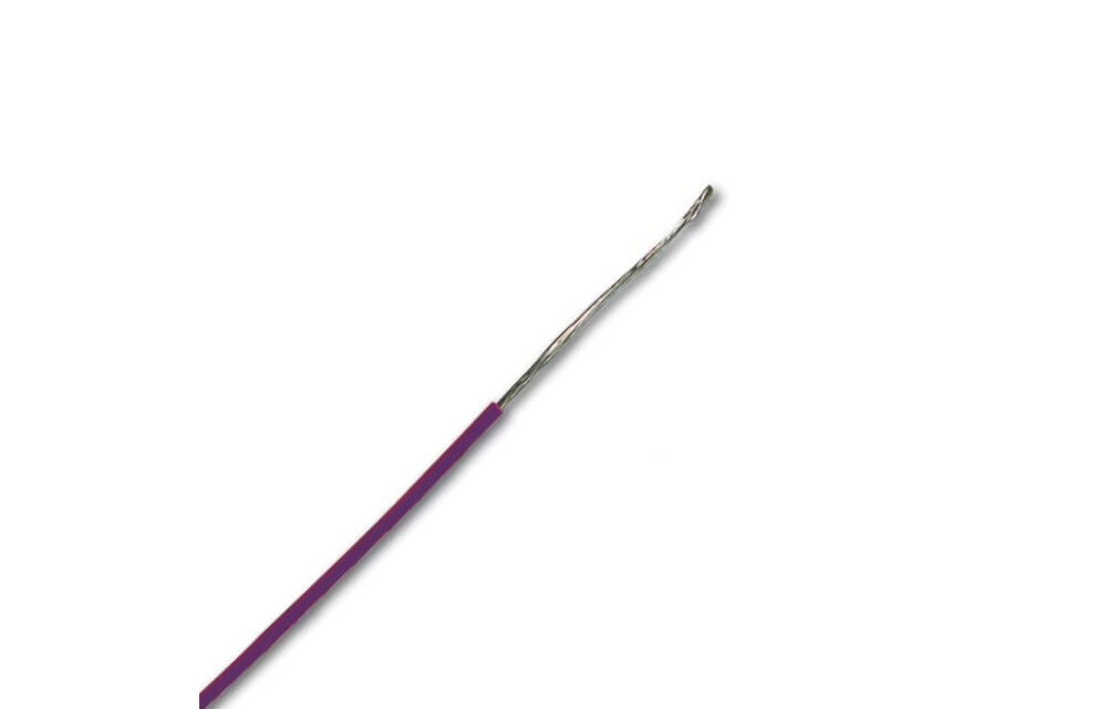 MOWV Multicore Hook-up Wire Violet per meter