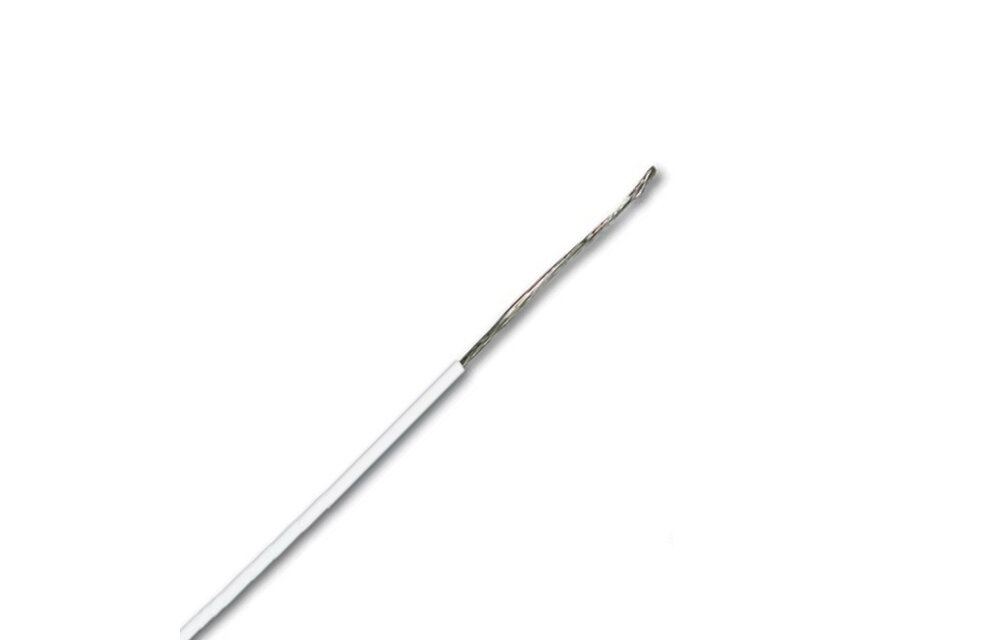 MOWW Multicore Hook-up Wire White per meter