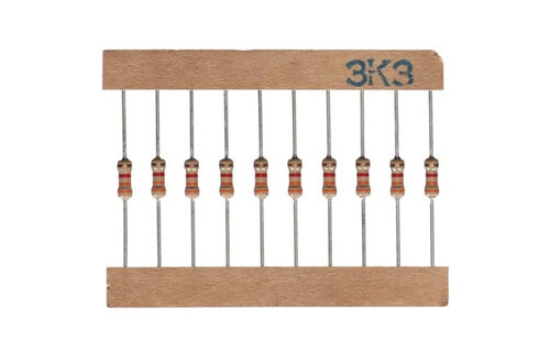 K/RES-E12 Carbon Film Resistor set | 610 pcs | 10E - 1M