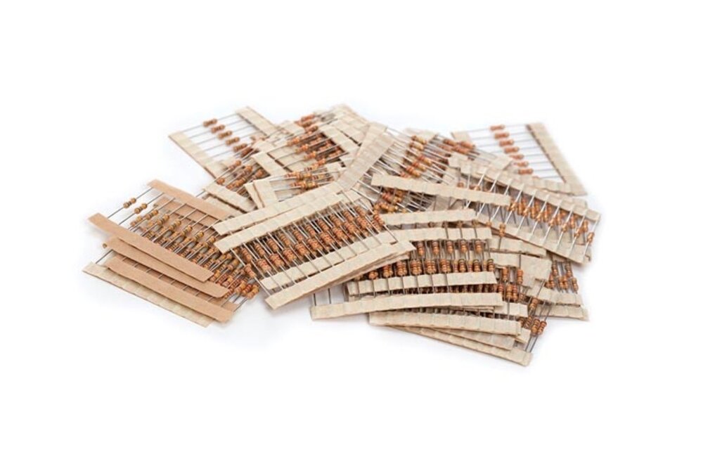 K/RES-E12 Carbon Film Resistor set | 610 pcs | 10E - 1M