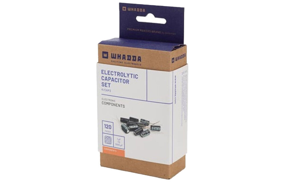 K/CAP2 Electrolytic capacitor set | 120 pcs | 1 - 1000 uf