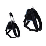 Patento Pet Jockey Harness integrate long leash Black