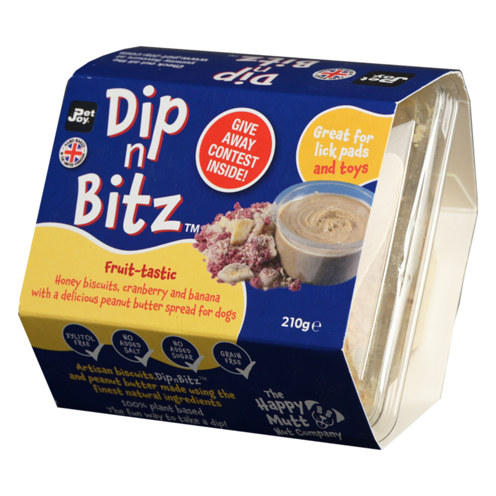 Doggie Dippers Pet Joy x Happy Mutt company - Dip N Bitz Fruitastic