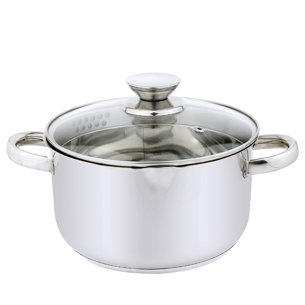 Michelino Michelino 46202 - Kookpan - Ø20 cm - 2.5 liter - RVS