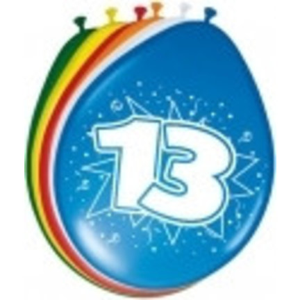 Ballonnen 13 jaar