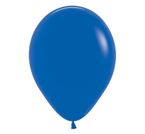 Royal blauwe ballonnen