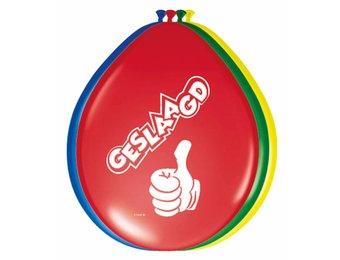 Geslaagd Ballonnen 30cm - 8 stuks