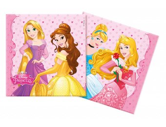Disney Prinsessen Servetten - 20 stuks