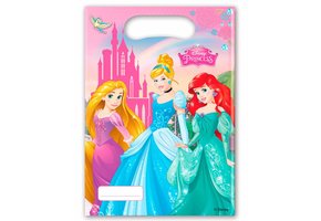 Disney Prinsessen Uitdeelzakjes - 6 stuks