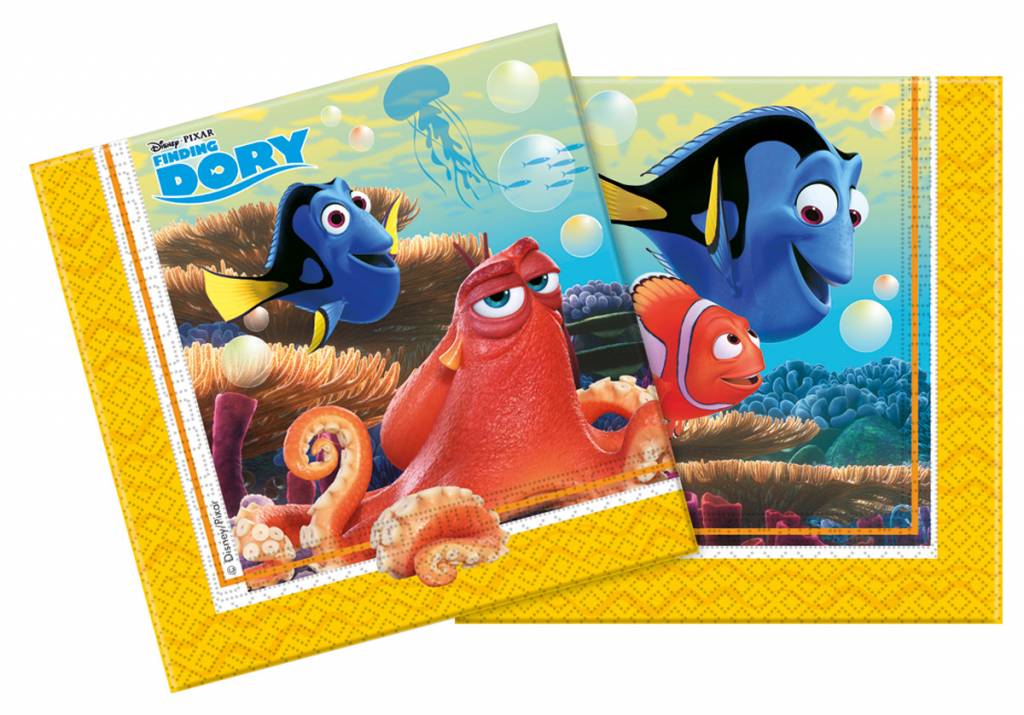 Disney Finding Dory Servetten - 20 stuks