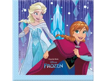 Disney Frozen Snowflakes Servetten - 20 stuks