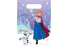 Disney Frozen Snowflakes Uitdeelzakjes - 6 stuks