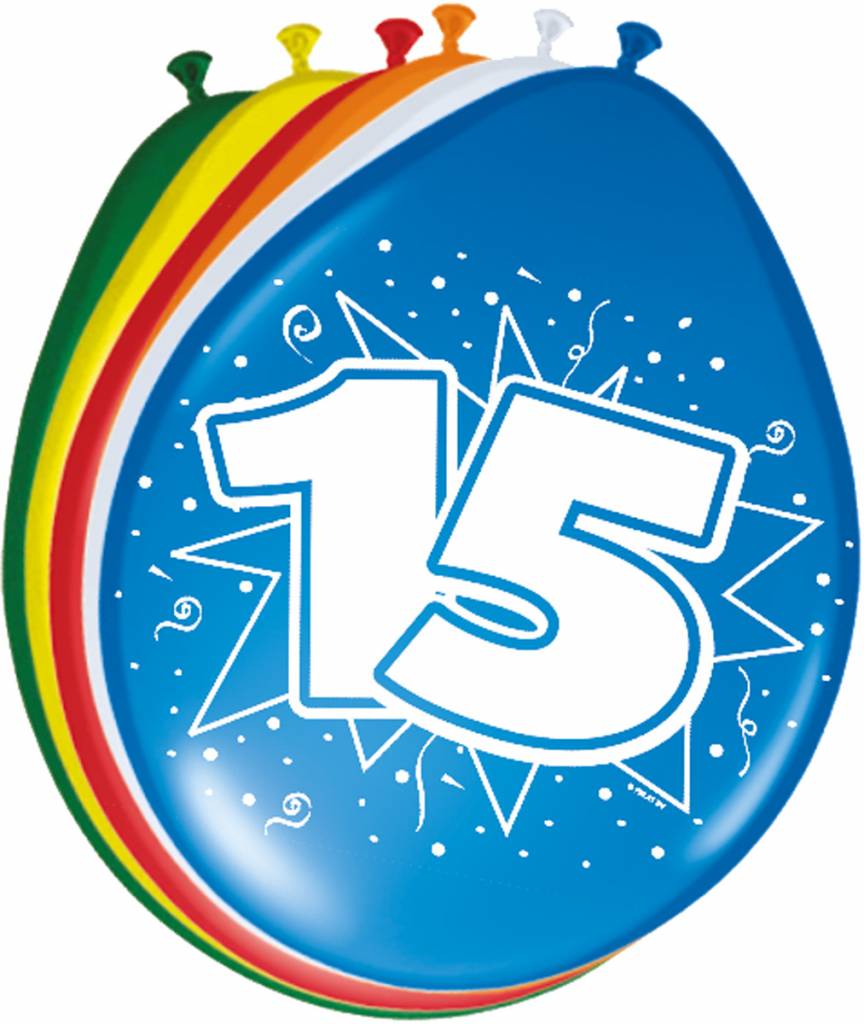Citroen of Stevenson Goedkope Verjaardag ballon 15 jaar online kopen - Feestartikelen &  Versiering - Feestartikelen Specialist