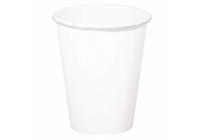 Wegwerp Bekertjes Wit - 8 stuks