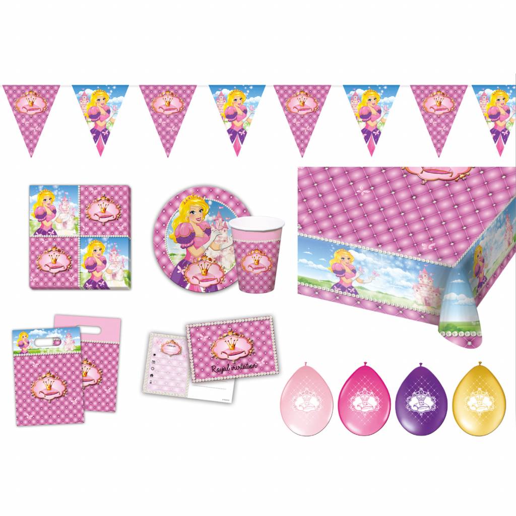 Feestpakket Prinsessen - per stuk