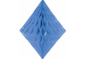 Honeycomb Diamant Baby Blauw 30 cm - per stuk